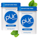 PUR_Mints_|_Aspartame_Free_Mints_|_Made_with_Xylitol_|_Sugar_Free,_Vegan,_Gluten_Free_&_Keto_Friendly_|_Natural_Peppermint_Flavored_Mints,_30_Pieces_(Pack_of_2)
