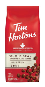 Tim_Hortons_Whole_Bean_Original,_Medium_Roast_Coffee,_Made_with_100%_Arabica_Beans,_12_Ounce_Bag