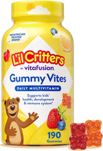 L'il_Critters_Gummy_Vites_Daily_Kids_Multivitamins_Assorted_Fruit_Flavors_for_Ages_2+_Toddlers_&_Kids,_Gummy_Vitamin_with_Vitamin_C_and_D,_95-190_Day_Supply,_190_Gummies