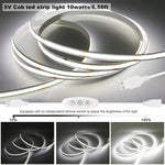 5v_COB_Led_Strip_Lights_USB_Powered_Cool_White/Natural_White/warm_white/Pink_CRI93+_6ft_Led_Tape_Light_with_Dimmer,_10W/2meter_Flexible_&_Dimmable_COB_Strips_for_Sewing_Machine_Desk_Cabinet_DIY_Lighting_Decor
