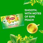 Lipton_Peach_Green_Tea_Bags,_Flavored,_Unsweetened_Teabags_for_Hot_Tea_or_Peach_Iced_Tea_with_Caffeine_and_Flavonoids,_20_Total_Tea_Bags