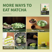 TIAN_HU_SHAN_Matcha_Green_Tea_Powder_3.5oz/100g,_Pure_Matcha_Powder_Culinary_Grade_Unsweetened_for_Lattes,_Cooking,_Baking,_Vegan_100%_Natural_(Package_May_Vary)