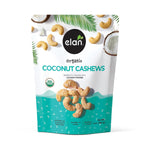Elan_Organic_Coconut_Cashews,_5.6_oz,_Non-GMO,_Gluten-Free,_Vegan,_Kosher,_Glazed_Nuts_(Roasted_Cashews,_Coconut_Milk_Powder,_Himalayan_Pink_Salt),_Superfood_Infused_Nuts