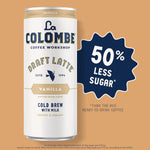La_Colombe_Vanilla_Draft_Latte_-_9_Fl._Oz._4_Pack_-_100%_Arabica,_Single-Origin,_Brazilian_Cold_Brew_Coffee_with_Lactose-Free_Foamy_Milk,_Premium_Coffee_On_the_Go,_115mg_Natural_Caffeine
