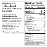 King_Arthur_Organic_All_Purpose_Artisan_Flour_-_Premium_Unbleached_Wheat_for_Baking_Bread,_Pizza,_Cookies_&_More_-_5_lbs_Bulk_Pack_of_Versatile,_High-Protein_Baking_Flour