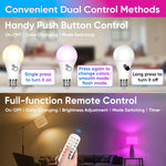 Rechargeable_Battery_Operated_A19_Light_Bulb_with_Remote_Control,_Dimmable_Detachable_LED_Bulb_with_15_Colors_Selectable_&_3_Timer,_Wireless_Puck_Light_Bulb_for_Wall_Sconce,_Non-Hardwired