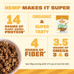 Manitoba_Harvest_Hemp_Yeah_Granola,_with_10_g_of_Protein,_3.5_g_Omegas,_3_g_of_Fiber_and_less_than_10_g_Sugar_Per_Serving,_Organic,_Non-GMO,_Honey_and_Oats,_10_Oz,_Packaging_May_Vary