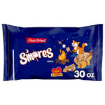 Malt-O-Meal_S'mores_Breakfast_Cereal,_Chocolatey_Puffs_and_Marshmallow_Bits,_Large_Cereal_for_Family,_30_OZ_Resealable_Bag