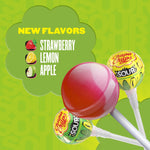 Chupa_Chups_SOUR_Lollipops,_Variety_Pack,_Lemon,_Strawbery_&_Apple_Flavored,_Individually_Wrapped_Bulk_Sour_Candy_Suckers_for_Adults_&_Kids,_Bag_of_25