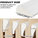 118_Inch_Wedge-Shape_Weather_Stripping_Door_Seal,Windows_and_Doors_Insulation,Self_Adhesive_Insulation_Foam_Anti-Collision_Strip,Weatherstrip_Tape_for_Door_Soundproofing,Noise_Drafts_Blocker,White