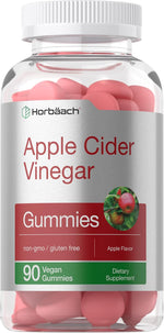 Horbäach_Vegan_Apple_Cider_Vinegar_Gummies_|_90_Count_|_ACV_Supplement_|_Apple_Flavor_|_Non-GMO,_Gluten_Free_Gummies_for_Adults