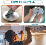 Single_LED_Puck_Light_for_Under_Obove_Cabinet_Counter_Bar_Shelf_Back_Lighting,_120V_Electric_Direct_Wall_Plug_in,_Handy_On_Off_Switch,_Black_Cables,_2_Packs,_Warm_White/Daylight