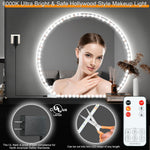 LED_Vanity_Mirror_Lights_for_Makeup_Dressing_Table_Vanity_Set_13ft_Flexible_LED_Light_Strip_Kit_6000K_Daylight_White_with_Dimmer_and_Power_Supply,_DIY_Mirror,_Mirror_not_Included