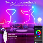 LED_Neon_Lights,_6.6ft/16.4FT_USB_Powered_LED_Strip_Lights,5V_Music_Sync_Color_Changing_Rope_Light_with_APP_Control,IP65_Waterproof_RGB_Rope_Lights_for_Bedroom,Cabinet,Kitchen,_DIY_Lighting