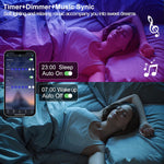 Motion_Sensor_LED_Light_Strip_9.84ft/19.68ft_Under_Bed_Lights,_RGB_3_Mode_Motion_Activated_Bed_Light_with_Music_Sync_and_Timer,_Dimmable_Color_Changing_LED_Lights