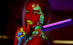 Black_Light_Bar_10W_1ft_LED_Blacklight_for_Fluorescent_Tapestry_Poster_Body_Paint_Glow_Party_UV_Strip_Lights_for_Cabinet_and_Display_Magnetic_THLITURE_2_Pack