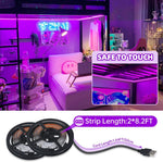 16.4FT/32.8FT_Black_Light/Warm_White/Day_light_Strip_with_USB_Plug_+_Battery_Box,_Adhesive_LEDs_Blacklight_Fixture,_Battery_&_USB_Operated_for_Glow_Neon_Party_Birthday_Glass_Cabinet_Fluorescent_Poster_Fishing_Boat