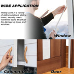 118_Inch_Wedge-Shape_Weather_Stripping_Door_Seal,Windows_and_Doors_Insulation,Self_Adhesive_Insulation_Foam_Anti-Collision_Strip,Weatherstrip_Tape_for_Door_Soundproofing,Noise_Drafts_Blocker,White