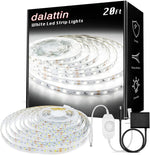 dalattin_White/Warm_White_LED_Strip_Lights,_16.4FT/20FT/40FT/50FT_Dimmable_Super_Bright_24V_Led_Tape_Light_6500K_360_LEDs_Lights_for_Bedrooms,_Mirror,_Kitchen,_Home_Decoration