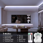 echosari_2_PCS_Strip_Lights_Battery_Operated,_9.8Ft/16.4ft_Strip_Lights_Self-Adhesive_with_Remote_Timer,_Flexible_Cuttable_Light_Strip_for_Bedroom_TV_Boat_Kitchen_Cupboard_Decor_(Cool_White/Warm_White)