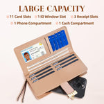 Women's_Long_Leaf_Bifold_Wallet_Leather_Card_Holder_Purse_Zipper_Buckle_Elegant_Clutch_Wallet_Handbag_for_Women_-_Pink_wallet_for