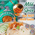 MaeMai_MILD_Spice_-_Non-Oily_Chili_Crisp_Topper,_Rice_Seasoning,_Ramen_Furikake_|_Umami_Onion_&_Garlic_Flakes