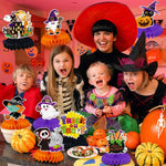 JULMELON_8PCS_Halloween_Party_Decorations_Honeycomb_Centerpiece,_Cute_Pumpkin_Ghost_Witch_Halloween_Centerpiece_Table_Decorations_Table_Toppers_for_Classroom_Halloween_Party_Favors_Supplies
