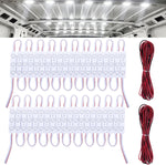 60_LED/120_Led_Van_Interior_Light_Kits,_12V_Led_Light_Strip,_Cargo_Van_Accessories,_Ceiling_Work_Lights_Kit,_Enclosed_Trailer_Lights_for_Truck_Vans_RV_Boats_Caravans,_20_Modules/40_Modules(White)