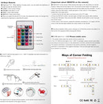 3.3FT/6.6_ft_Battery_Powered_LED_Strip_Lights,_Flexible_Color_Changing_RGB_LED_Light_Strip,_TV_Backlight_Background_Lighting