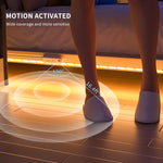 PAUTIX_COB_LED_Strip_with_Motion_Sensor,5V_USB_LED_Tape_Light_2700K/4000K,CRI90+_Super_Bright,Dimmable_Motion_Activated_LED_Strip_Light_for_Bedroom,Cabinets,Kitchen,Stair,Closet_Lighting_Projects