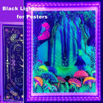 roperry_40ft_LED_Black_Light_Strip_Kit,_720_Units_Lamp_Beads,_Non-Waterproof_Blacklights_for_Glow_Party,_Indoor_Birthday,_Body_Paint,Halloween_(Indoor)