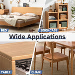 20PCS_L_Bracket_Corner_Brace_Sets,_Stainless_Steel_L_Brackets_for_Wood_Shelves,_90_Degree_Right_Angle_Bracket_with_80_Screws,_Metal_Corner_Brackets_for_Furniture_Cabinet_Drawer_Chair_(1.57x1.57_in)