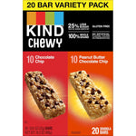 KIND_Chewy_Granola_Bars,_Variety_Pack,_Chocolate_Chip_and_Peanut_Butter_Chocolate_Chip,_Gluten_Free,_100_Calories,_Whole_Grains_and_Oats,_20_Count