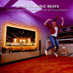 LED_Lights_for_TV_65_Inch,_TV_Led_Backlight,9.8ft/10ft/12.5ft/15ft/16.4ft/20ft_Led_TV_Lights,_USB_Led_Strip_Lights_for_TV_with_Remote,_Room_Led_Lights_for_Bedroom_Bluetooth,_HDTV_Mood_Lighting,_Gaming_Room_Decor