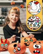 Greingways_Halloween_Pumpkin_Stickers,_Make_88_Funny_Face_Pumpkin_Decorating_Kit_for_Party_Decorations,_Pumpkins_Painting_Kit_Halloween_Crafts_Gifts_Games_for_Kids