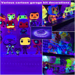 6.6ft_Black_Light_LED_Strips,_120_Lamp_Beads,_USB_Cable_1.5m_LED_Black_Light_Strip_Kit,_DC5V_10W_Flexible_Blacklight_strip_lights,_Non-Waterproof_UV_Light_Strip_for_Indoor,_TV_Decor,_Party,_Halloween