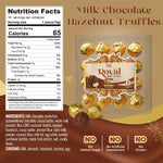 ChocZero_Milk_Chocolate_Hazelnut_Truffles,_Zero_Added_Sugar,_Gluten_Free,_Keto_Holiday_Gift,_High_Fiber,_16_Individually_Wrapped_Pieces,_8.5_Ounce_(Pack_of_1)