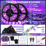 16.4Ft/32.8_ft_LED_Black_Light_Strip,_USB_&_Battery_Operated_Adhesive_Blacklight_Strip_Fixture_for_Halloween_Glow_Neon_Party_Decor_Doll_Vaseline_Glass_Cabinet_Case_Display_Fluorescent_Paint_Non-Waterproof