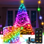 Aoycocr_66FT_132_LEDs_WiFi_Smart_Christmas_Tree_Lights,_Alexa_Voice_Controlled_RGB_Fairy_Lights_with_App,_Music_Sync_LED_Party_Lights_for_Xmas_Tree_&_Home_Holiday_Decor