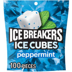 ICE_BREAKERS_Ice_Cubes_Peppermint_Sugar_Free_Chewing_Gum_Pouch,_8.11_oz_(100_Pieces)