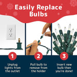 PREXTEX_100_Count_Clear_Christmas_Lights_-_Ultra_Bright_String_Lights_with_Green_Wire_for_Indoor_and_Outdoor_Use,_Christmas_Trees,_Holidays,_Patios_and_Garden