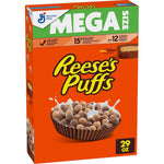 REESE'S_PUFFS_Chocolatey_Peanut_Butter_Cereal,_Kids_Breakfast_Cereal,_Mega_Size,_29_oz