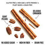 TGB_Cinnamon_Keto_Granola_|_1g_Net_Carb_Cereal_|_Gluten_Free_Low_Carb_Nut_Snack,_10_Ounces