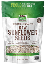 NOW_Foods,_Certified_Organic_Sunflower_Seeds,_Raw_and_Unsalted,_Source_of_Fiber_and_Vitamin_E,_Hulled_for_Great_Taste,_Certified_Non-GMO,_16-Ounce_(Packaging_May_Vary)