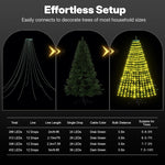 30+_Modes_Coated_Christmas_Tree_Lights_Indoor_with_Remote_-_7.5Ft_x_12_Lines_336_LED_Cascading_Twinkle_Lights_Ring_for_Christmas_Tree,_Smart_App_Outdoor_Waterproof_for_7_7.5_8_Ft_Xmas_Tree