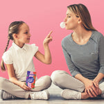 PUR_Jumbo_Gum_|_Aspartame_Free_Chewing_Gum_|_100%_Xylitol_|_Natural_Bubblegum,_Grape,_Watermelon_Flavor,_20_Pieces_(Pack_of_1)