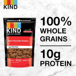 KIND_Healthy_Grains_Granola,_Dark_Chocolate_Clusters,_Healthy_Snacks,_Gluten_Free,_100%_Whole_Grains,_10g_Protein,_11oz,_1_Count
