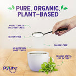 Pyure_Organic_Stevia_Blend_|_Granulated_Sugar_Substitute_with_Zero_Calories_&_Carbs_|_Keto,_Diabetic_&_Vegan_Friendly_|_Sugary_Taste_Alternative_|_USDA_Organic,_Non-GMO_|_Good_For_Baking_|_12oz