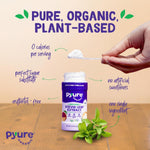 Pyure_Organic_Stevia_Extract_Powder_|_100%_Pure_Stevia_Leaf_Extract,_No_Fillers,_Sugar-Free,_Keto,_Paleo,_Diabetic_Friendly,_Zero_Calorie,_300x_Sweeter_Than_Sugar,_1,000_Servings,_USDA_Organic