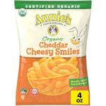 Annie's_Organic_Cheddar_Cheesy_Smiles,_Baked_Corn_Puffs,_Gluten_Free,_4_oz